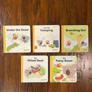 5 /$10 Kids Picture Book | 5 Kellan & Friends Kiwico Mini Paperback Books